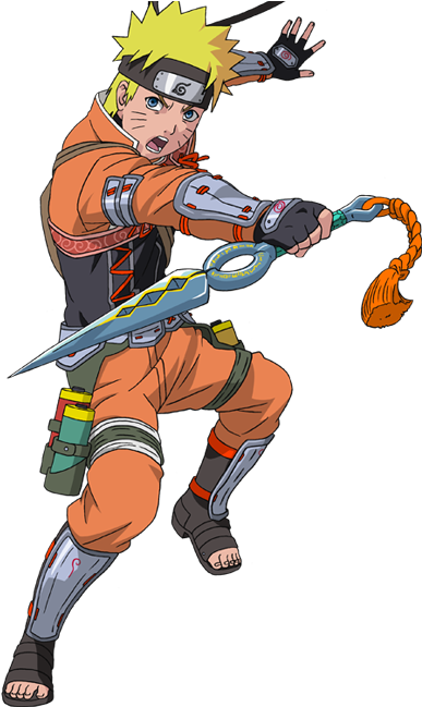 Dragon Blade Chronicles For Wii - Narutomaki Naruto (409x776), Png Download
