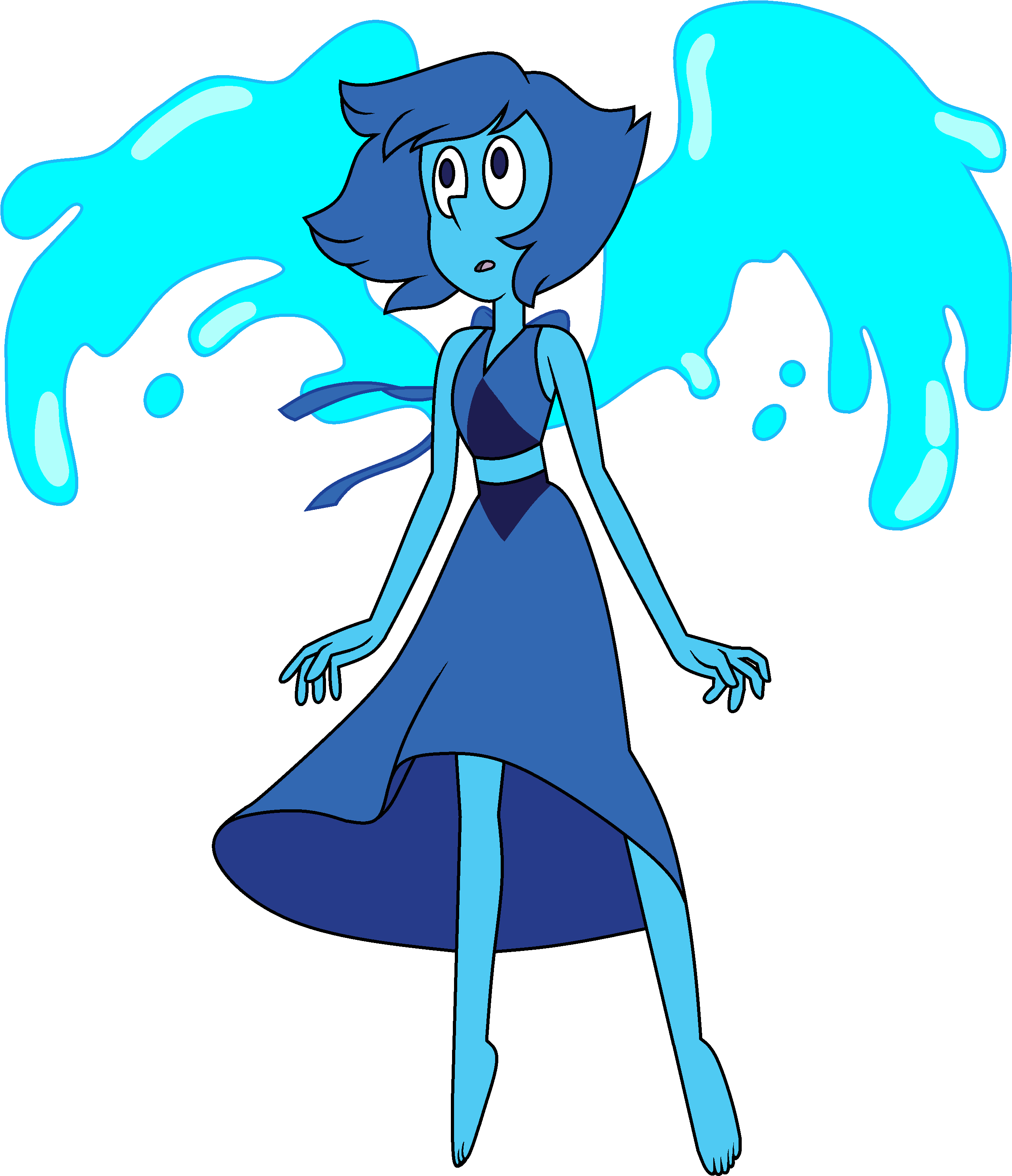 Is Lapis Lazuli Of Stevenuniverse Named After Android18 - Steven Universe Pilot Lapis (665x720), Png Download