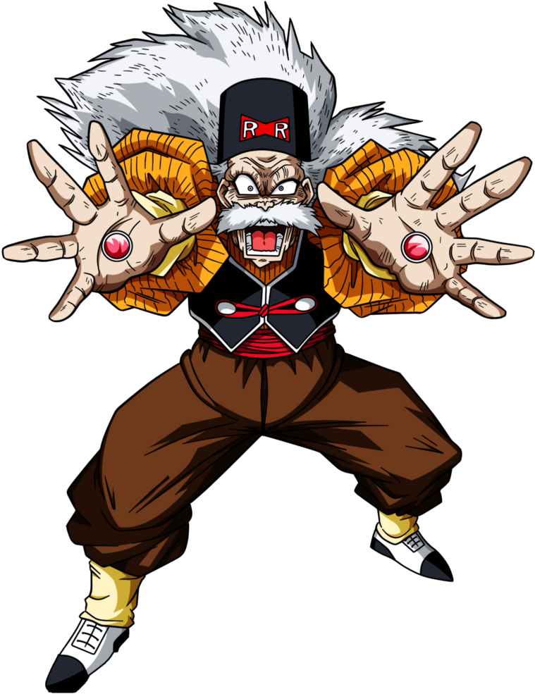 Gero Disturbed The Nature Doing This, And Perhaps That - Dragon Ball Z C20 (803x996), Png Download