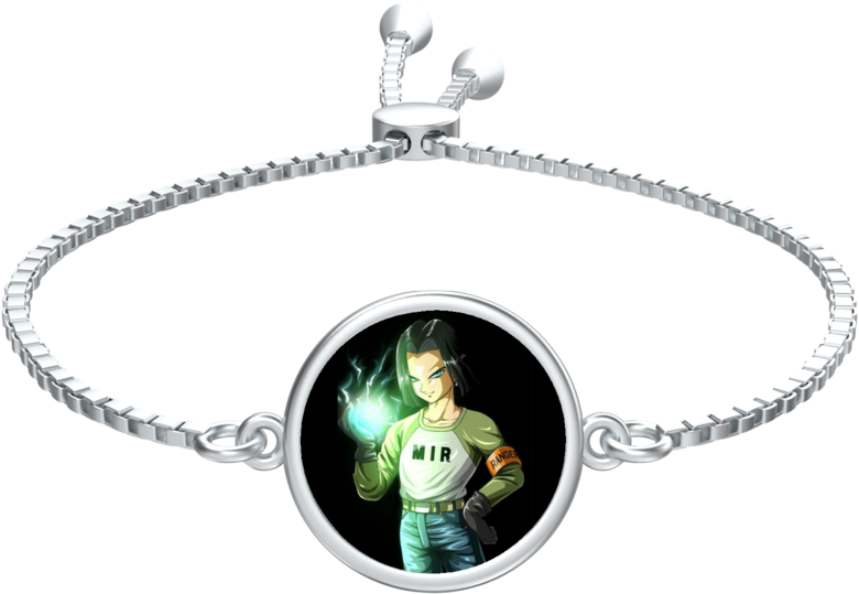 Android 17 Bracelet V3 - Bracelet (1024x1024), Png Download