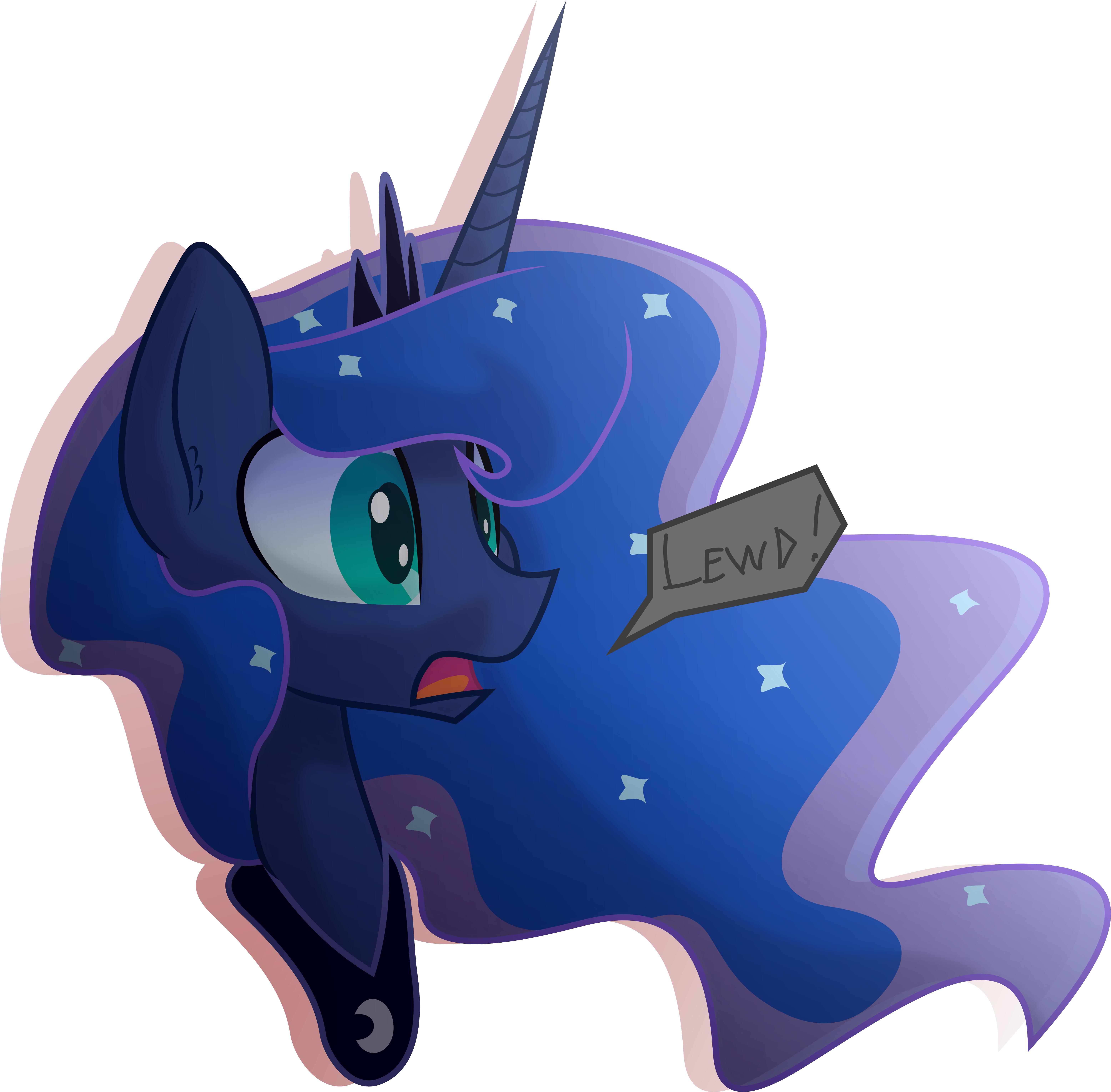 Absurd Res, Artist - Lewd Luna (6224x6118), Png Download