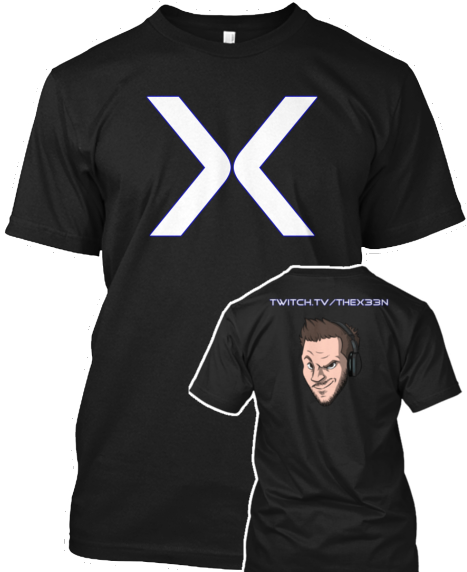 X Logo / Lewd Next Level Teeshirt - Moe Black's Waltham (480x571), Png Download