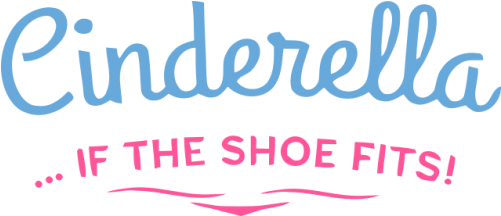 Cinderella If The Shoe Fits Logos (500x500), Png Download