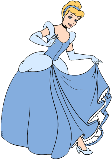 Cinderella Cinderella Looking At Glass Slipper - Disney Princess Cinderella Sitting Down (448x640), Png Download