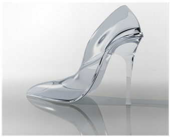 Cinderella Quotes About The Glass Slipper (400x400), Png Download