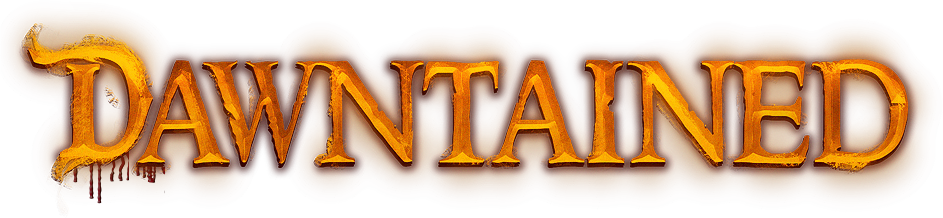 Dawntained (943x218), Png Download