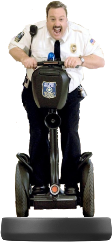 The Official Paul Blart - Kaufhaus-cop,der Dvd (283x534), Png Download