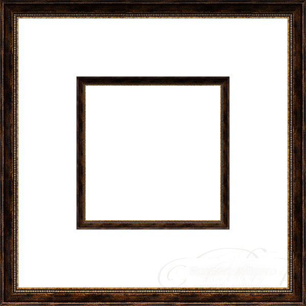 Picture Of Rustic Brown And Gold - Picture Frame (600x600), Png Download