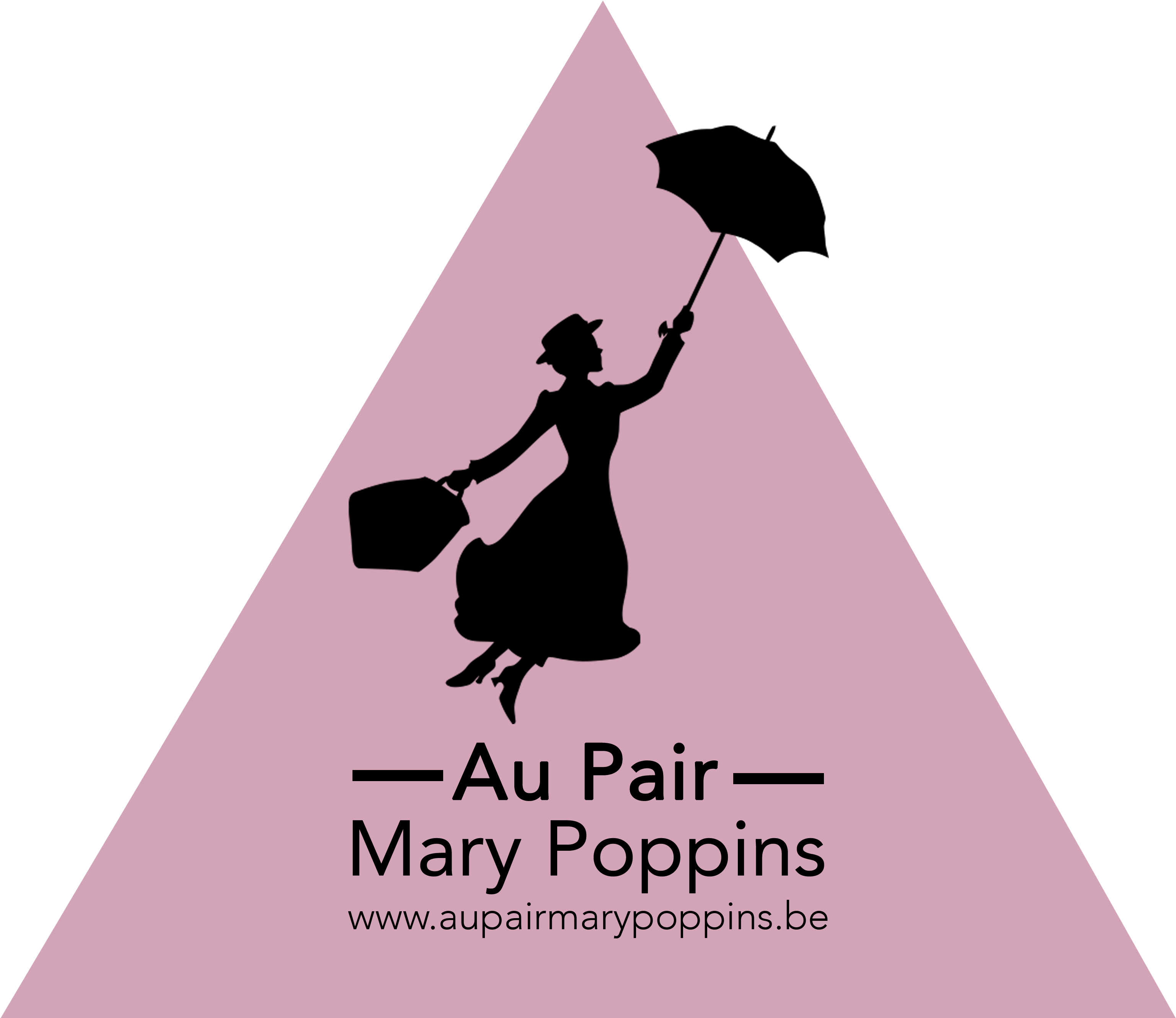 Belgium's Affordable Childcare Solution - Mary Poppins And Bert Silhouette (3543x2659), Png Download