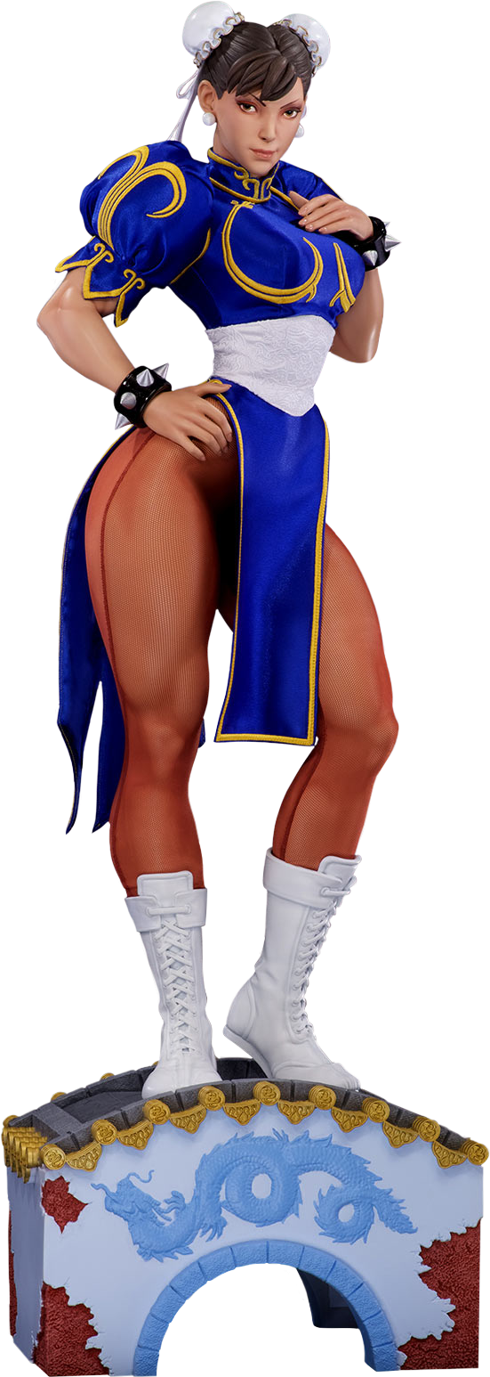 Street Fighter Ii - Chun Lee Street Fighter 2 (551x1546), Png Download