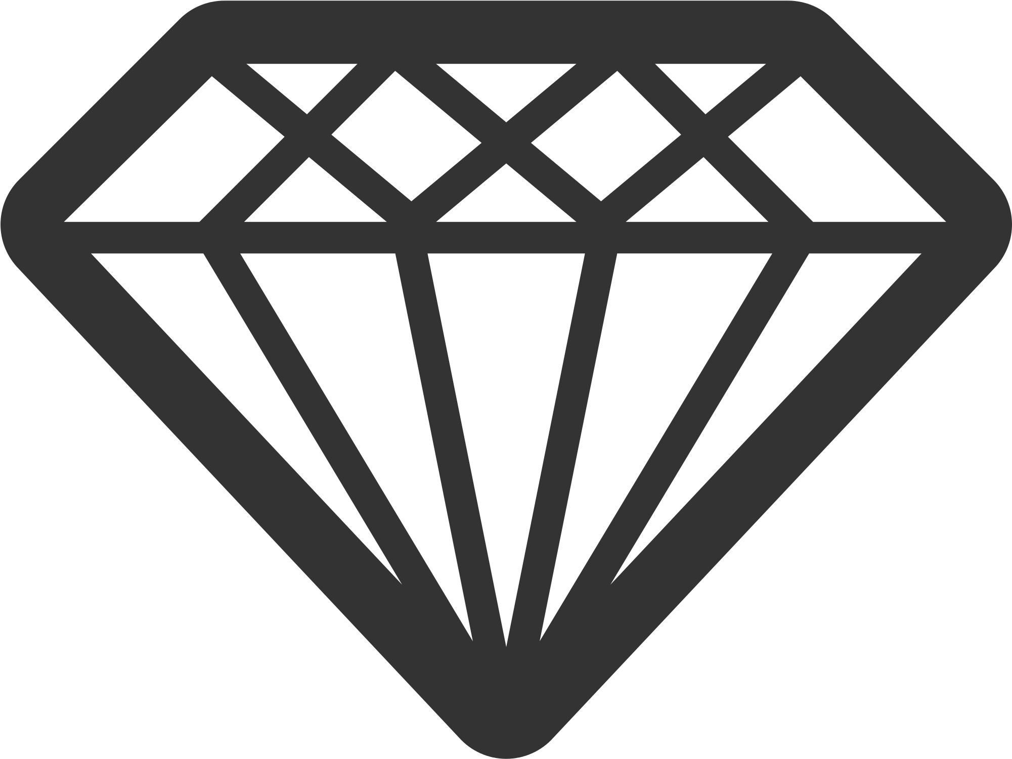Diamond Svg Cute Borders Vectors Animated Black - Diamond Svg Free (2000x2000), Png Download