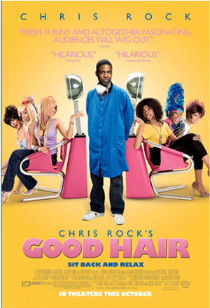 Good Hair - Good Hair Chris Rock (400x440), Png Download