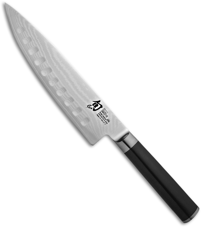 Shun Classic H G Chefs 8in Dm0719 - Winco Acero 8 Chef Knife (711x800), Png Download