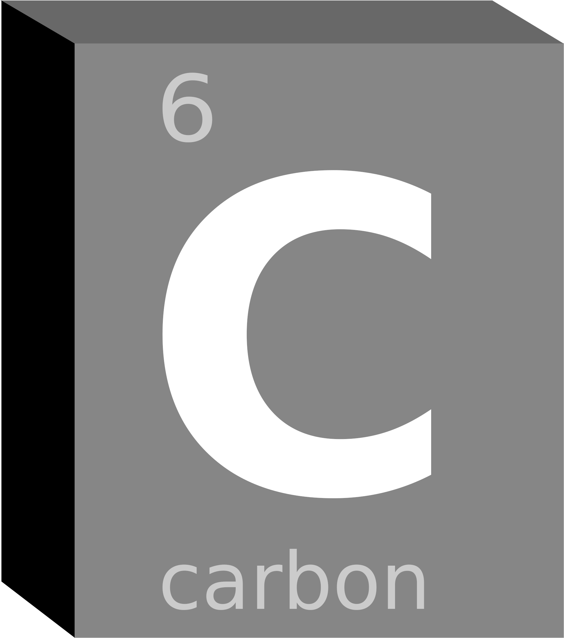 This Free Icons Png Design Of Carbon Block- Chemistry (2400x2400), Png Download