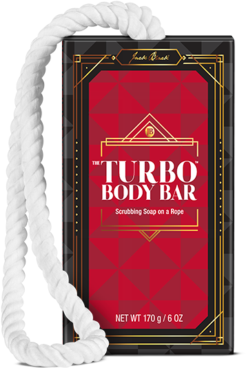 Jack Black The Turbo Body Bar™ Scrubbing Soap On A - Jack Black Turbo Body Bar& Soap-on-a-rope, Men's (530x560), Png Download