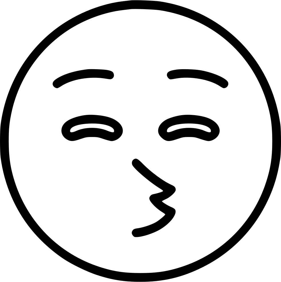 Kissing With Closed Eyes - Circle Farm Tour (980x982), Png Download