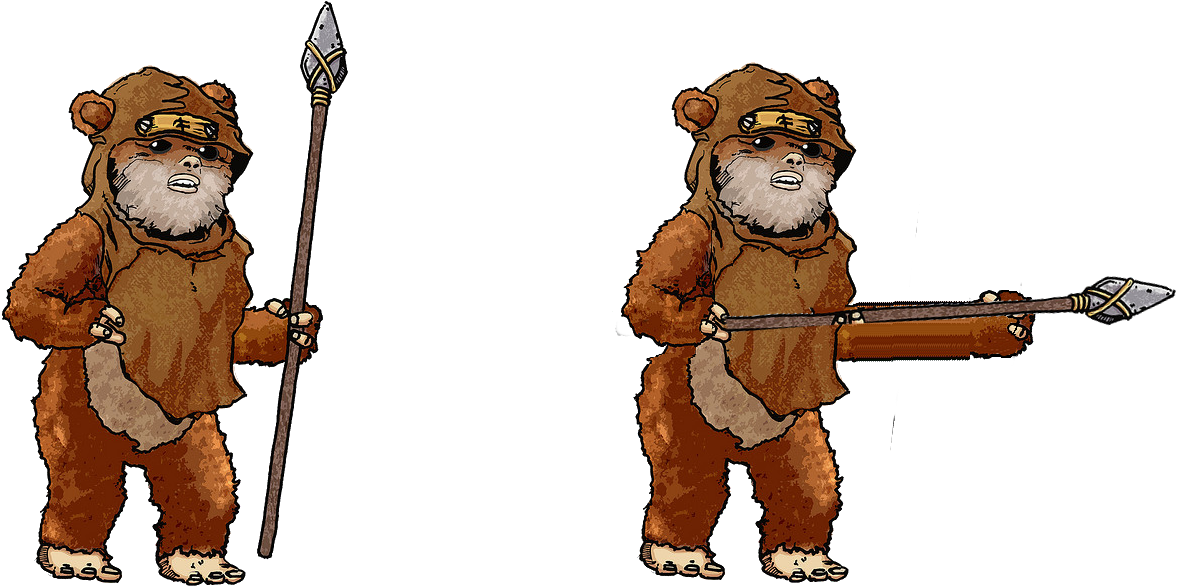 Ewok (1200x640), Png Download