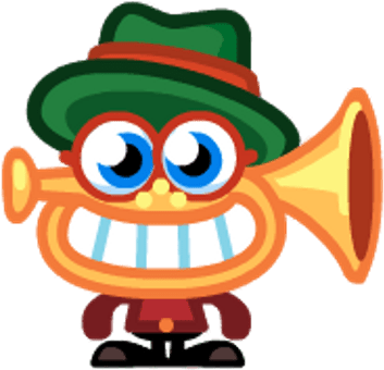 Toots The Boogie Woogie Bugle Cut - Clip Art (400x400), Png Download