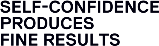 Self-confidence - Self Confidence Produces Fine Results (690x690), Png Download