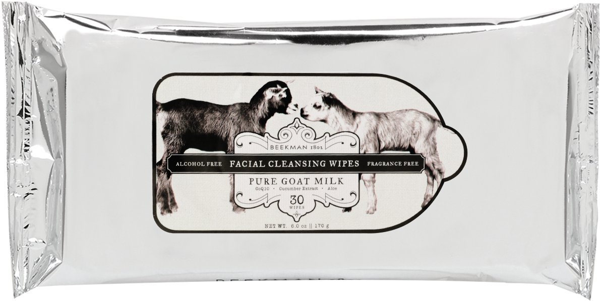 Pure Goat Milk Face Wipes - Beekman 1802 Pure Goat Milk Bar Soap 9oz (1200x1200), Png Download