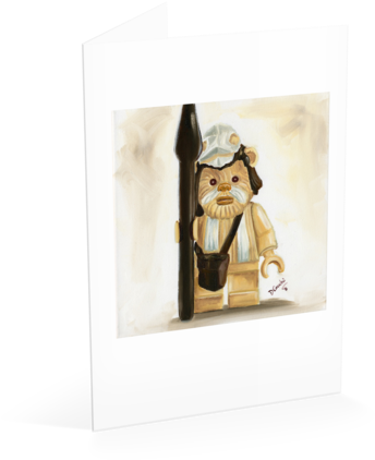 Ewok Card - Picture Frame (480x480), Png Download