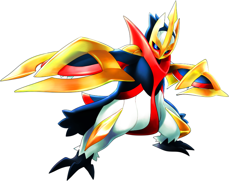 Shiny Mega Empoleon Pokédex - Mega Empoleon (792x625), Png Download