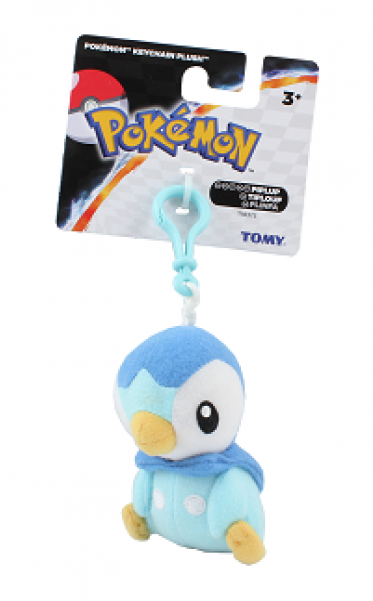 Piplup - - T18373 - Pokemon Black & White 3.5 Inch Keychain Pikachu (600x600), Png Download