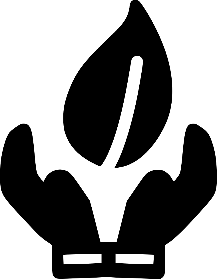 Leaf Hands Comments (760x980), Png Download