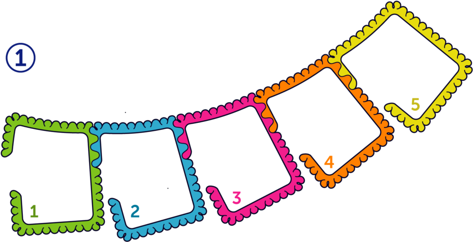 Dna1small - Nucleic Acid Double Helix (1000x500), Png Download