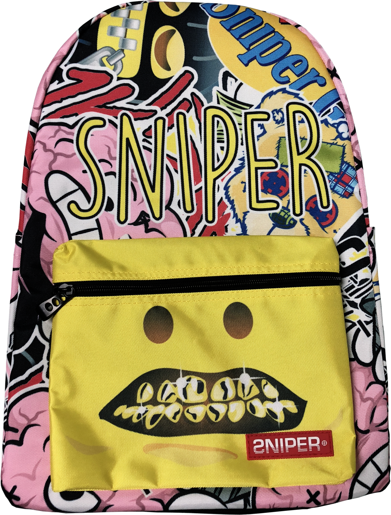 Emoji Smile - Backpack - Miami (2048x2048), Png Download