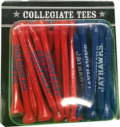 Kansas Jayhawks 50-pack Golf Tees - Golf Tees (720x540), Png Download