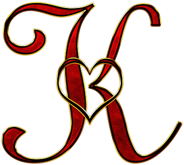 Alphabet Letter Initial Heart Background S - K Alphabet Images In Heart (389x340), Png Download