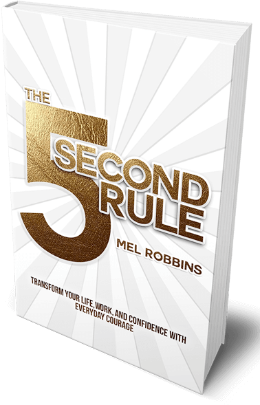 The 5 Second Rule - Mel Robbins 5 Second Rule Book (400x602), Png Download