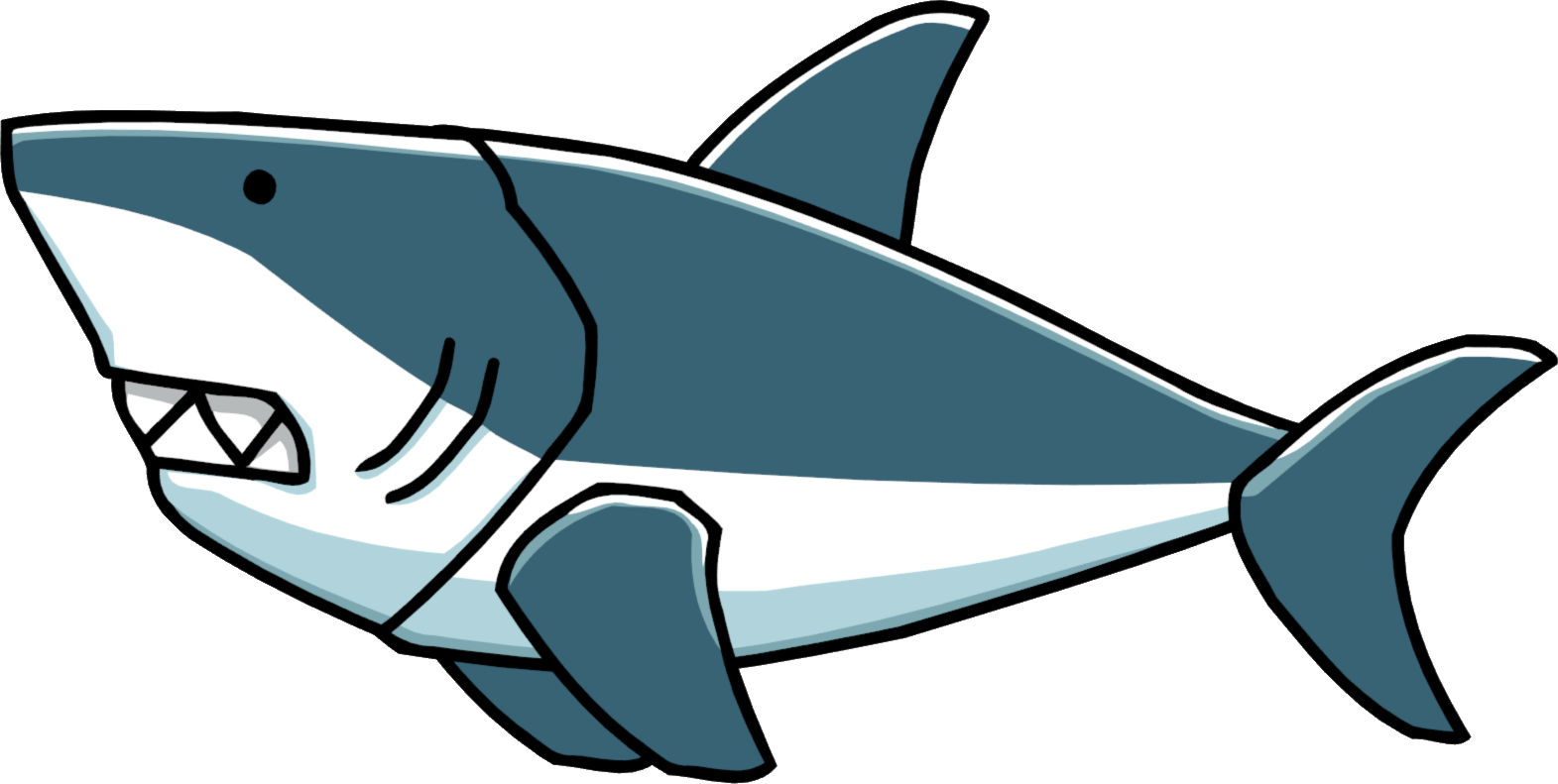 Help Us Eliminate This Pest - Great White Sharks Clipart (1571x791), Png Download