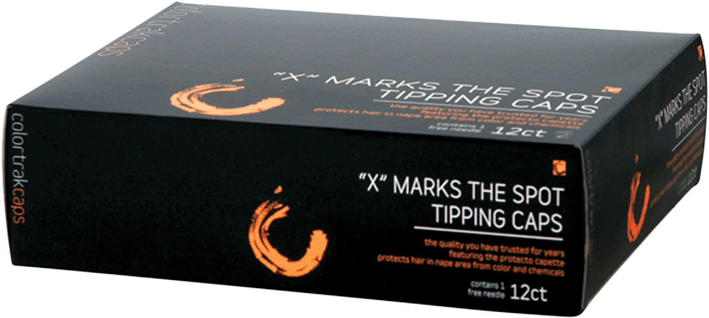 Colortrak The Original X Marks The Spot Tipping Caps - Frosting Highlighting Caps 12 Count Box X Marks The (1600x1600), Png Download