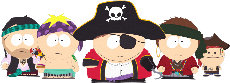 South Park Pirate Club - Kenny South Park Pirate (960x540), Png Download