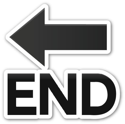 End With Leftwards Arrow Above - Endo 2017 (528x523), Png Download
