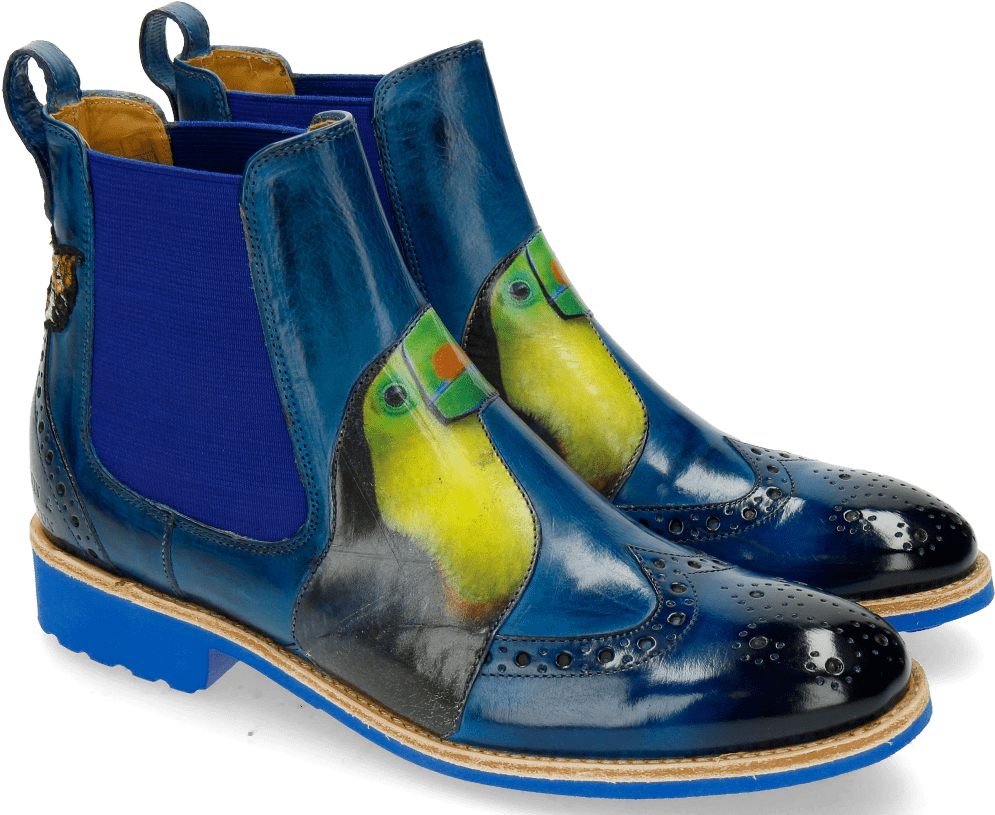 Ankle Boots Amelie 44 Bluette Screen Shot Tucan - Chelsea Boot (1024x1024), Png Download