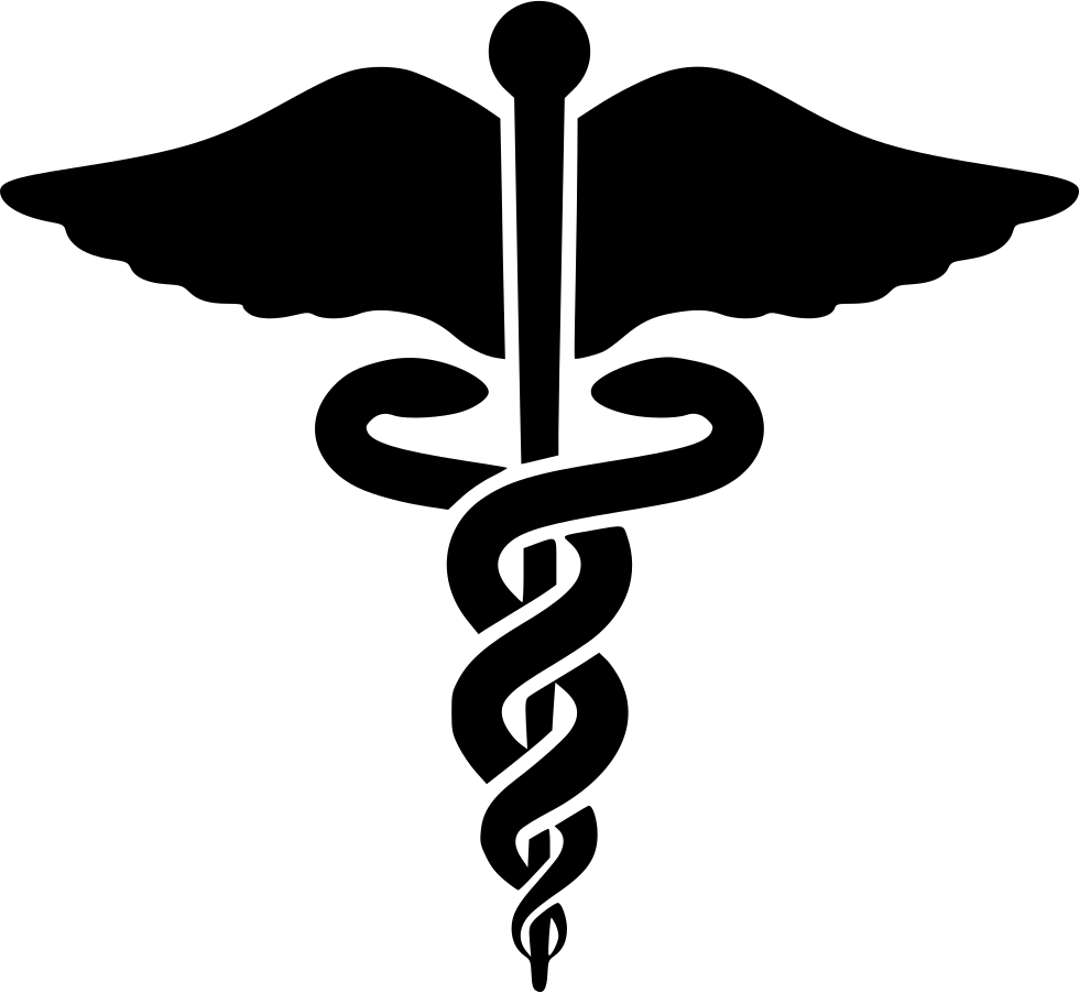 Image Transparent Caduceus Transparent Svg - Caduceus Png (980x902), Png Download