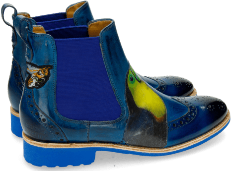 Ankle Boots Amelie 44 Bluette Screen Shot Tucan - Chelsea Boot (477x477), Png Download