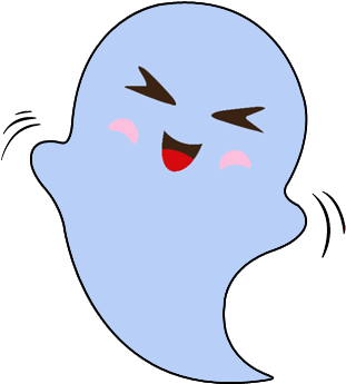 Get The Blue Ghost Emoji App Now (408x408), Png Download