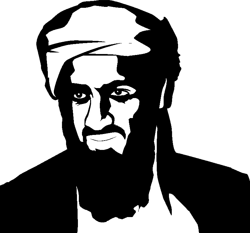 Osama Bin Laden Vector (799x746), Png Download