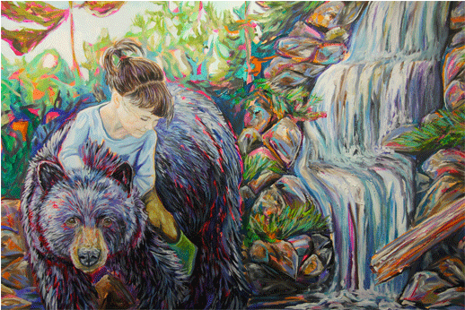 Rewilding Exhibition 4 - Rewilding (517x660), Png Download