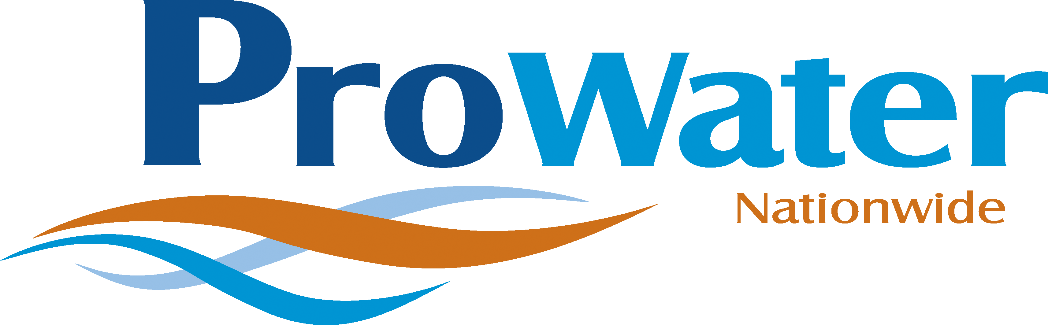 Prowater Nationwide Logo - Prowater (3457x1072), Png Download