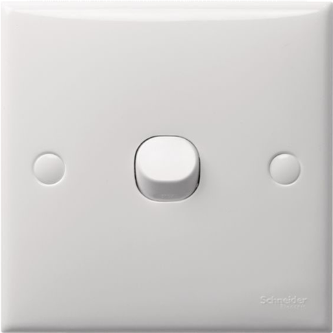 1 Gang Switch - Schneider 2 Gang Switch (566x566), Png Download