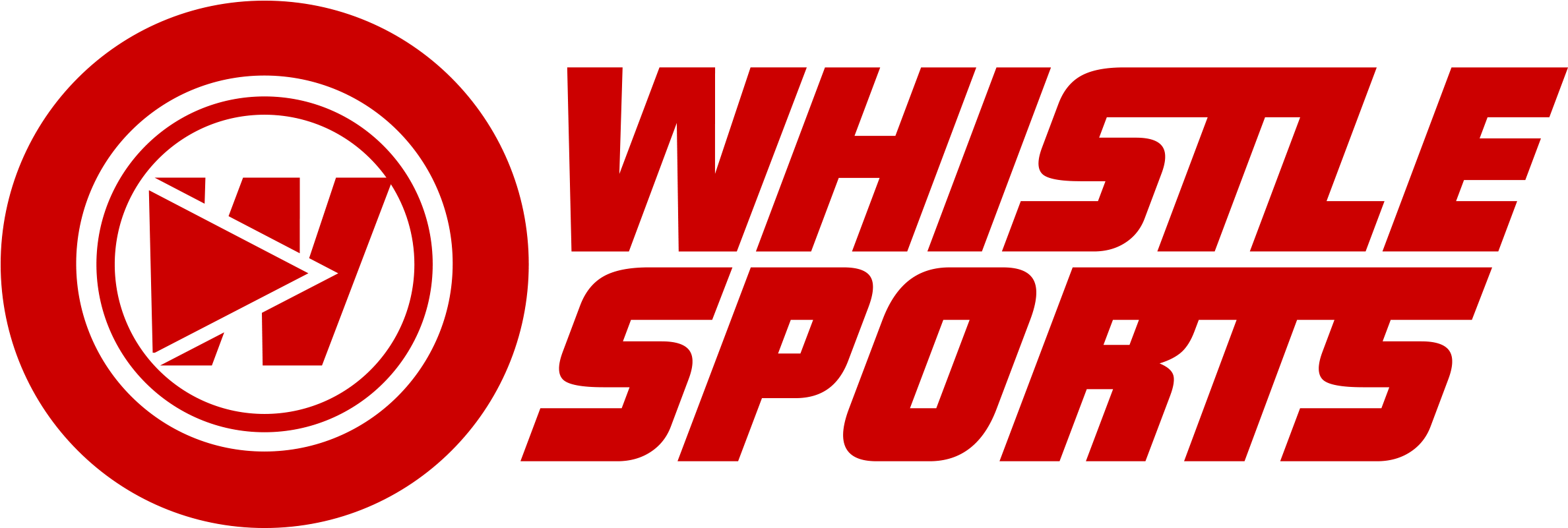 Digital Entertainment Startup Whistle Sports Has Raised - Whistle Sports Logo (2406x1356), Png Download