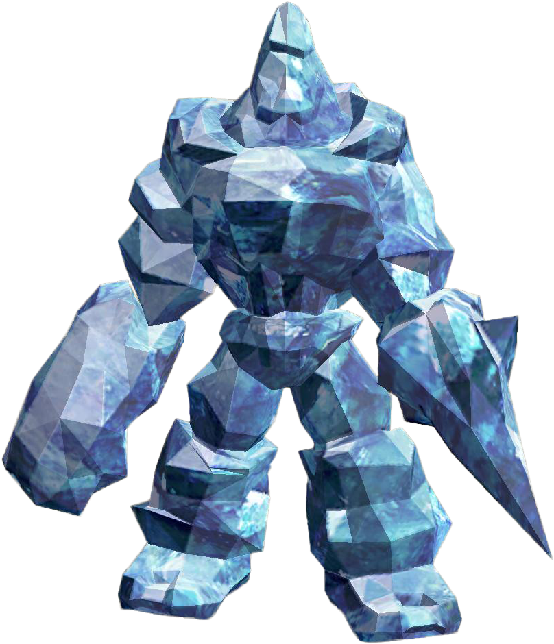 Ice Golem - Portable Network Graphics (846x957), Png Download