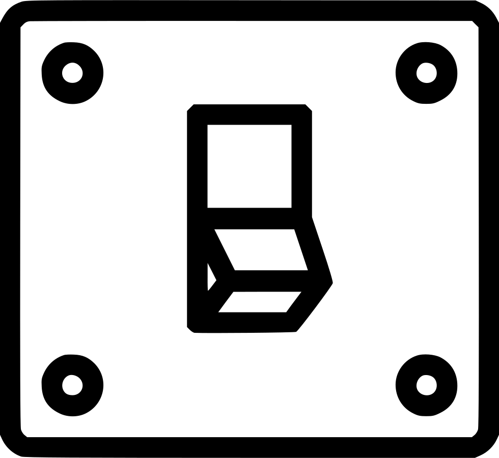 Light Switch - - Light Switch Icon (980x900), Png Download