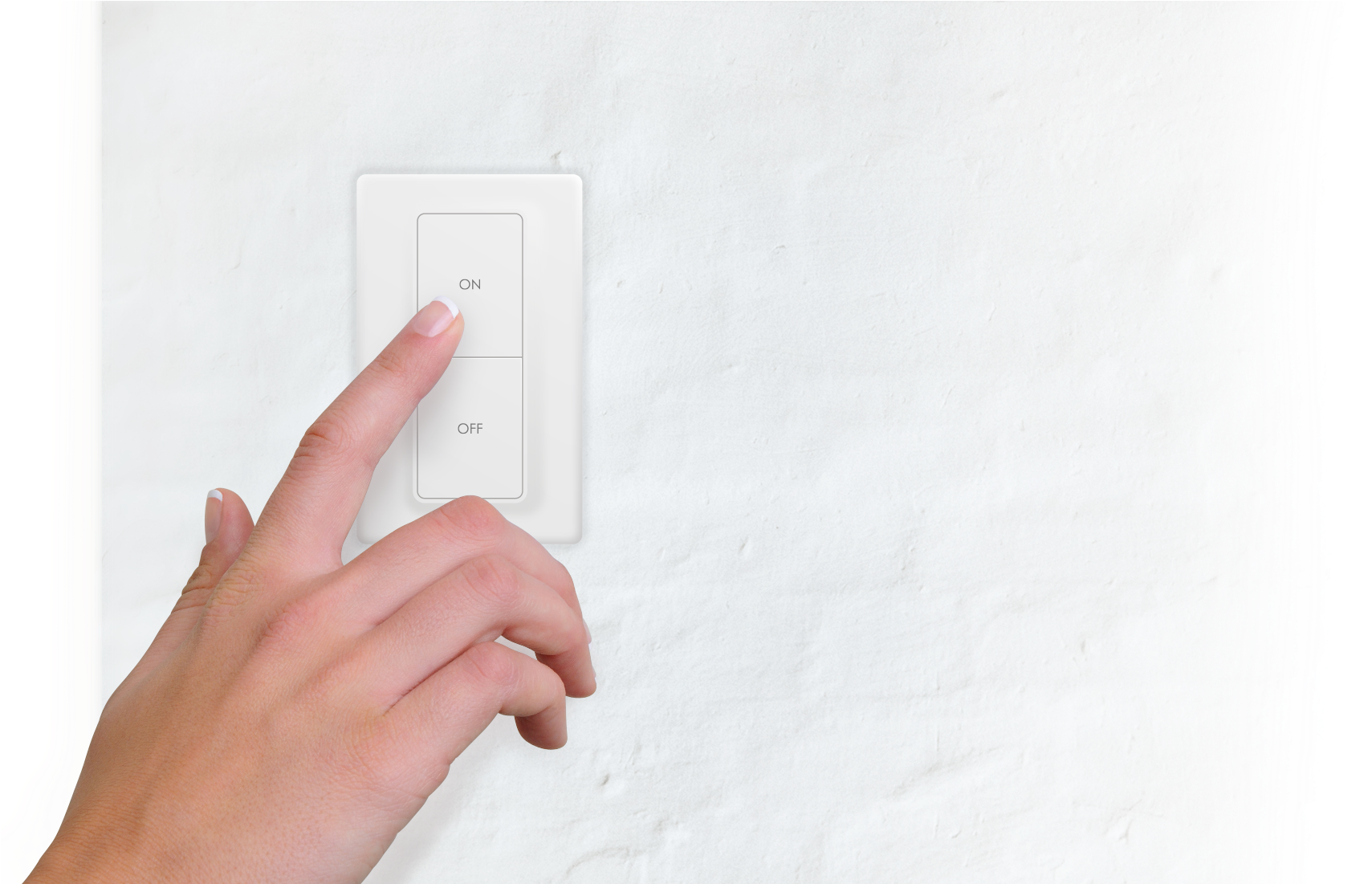 Finger And Light Switch@2x - Gadget (1773x1100), Png Download