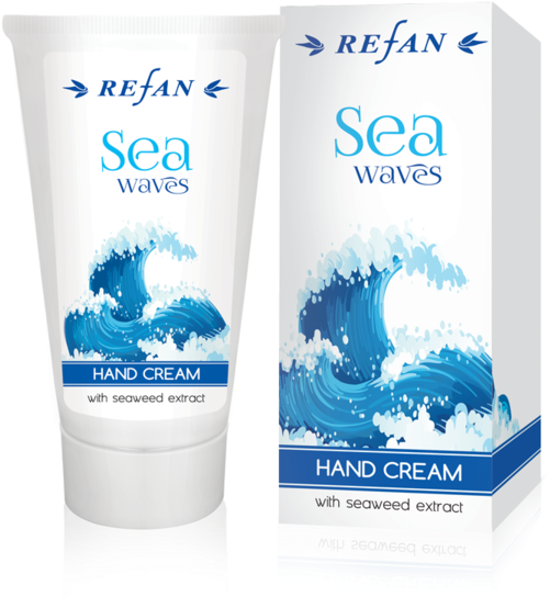 Sea Waves - Refan Face Serum Extract Snails And Rosewater Snail (591x600), Png Download